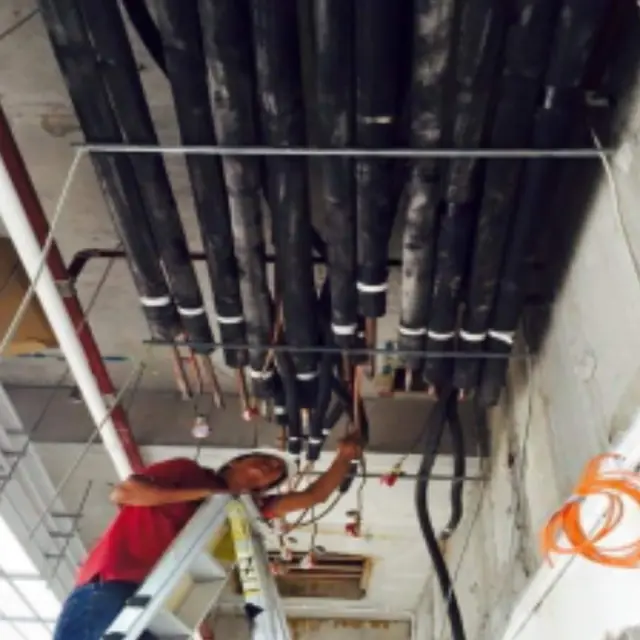 Insulated refrigerant piping